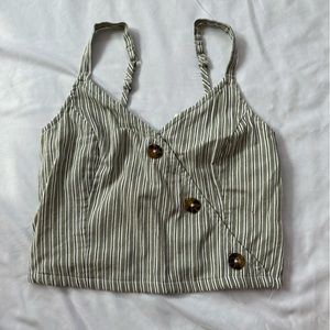 NWT Hollister cropped tank top